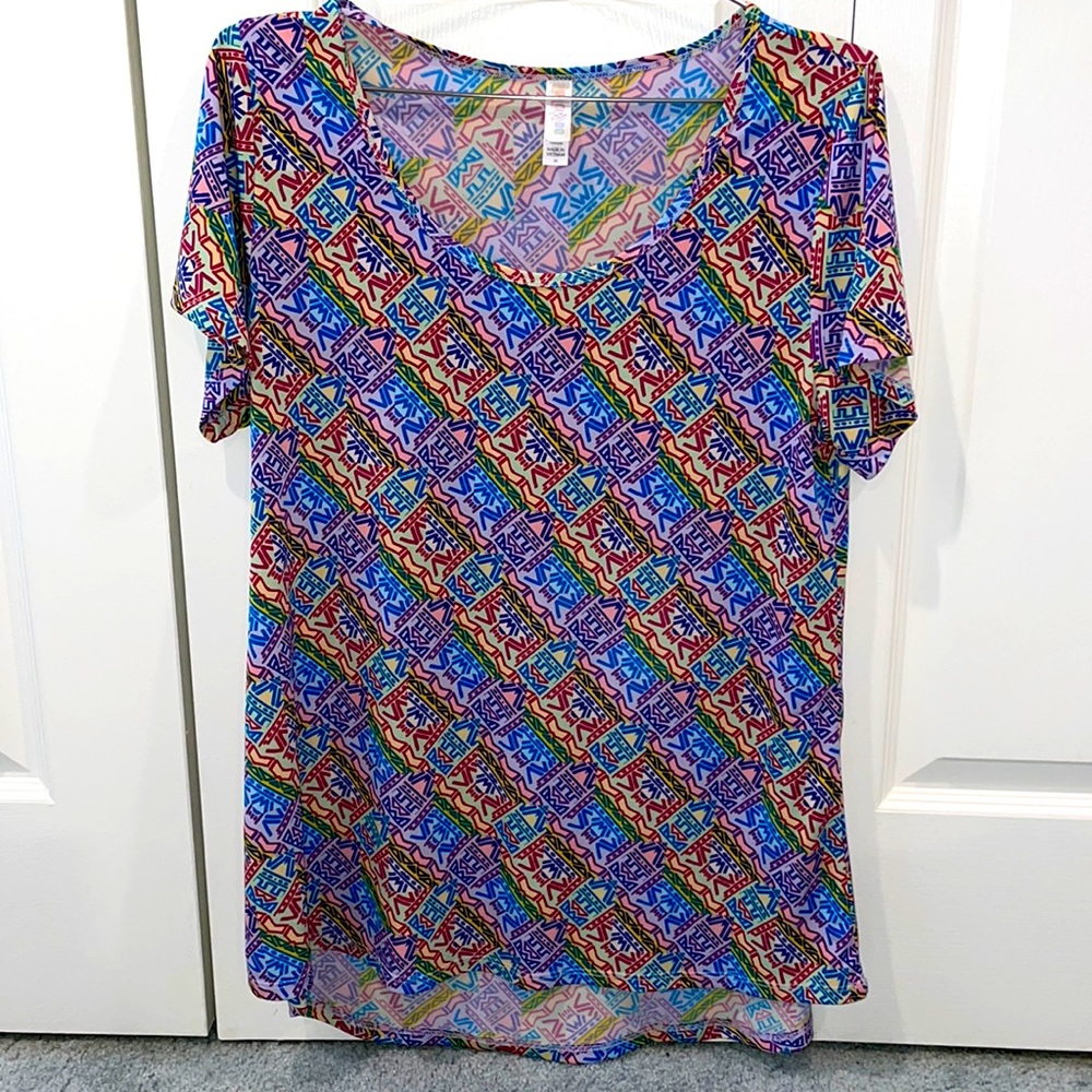 Lularoe Classic T size medium - Aztec print